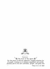 The fruit of the Spirit_Postcard set (9cards)